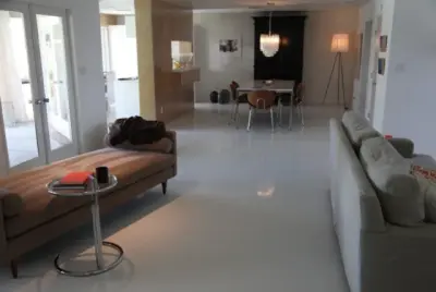 Palm Springs Flooring Layout — Stone & Concrete Installation project by JADE Epoxy Flooring Company