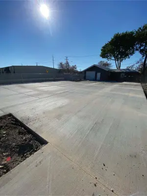 Commercial Parking Area — Stone & Concrete Installation project by Crest Concrete