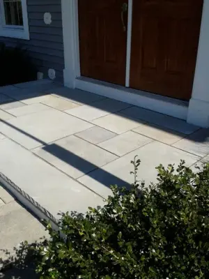 Patio Area — Stone & Concrete Installation project by Rock Solid Solutions