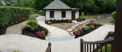 Hunt Residence — Landscape Construction project by The Slevin Group Landscape & Snow