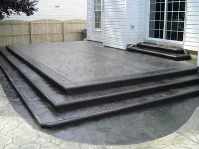 Outdoor Living Spaces — Stone & Concrete Installation project by Muddman Concrete Services, Inc.