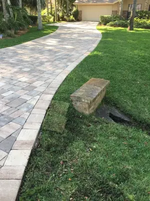 Driveway Paver Restoration — Stone & Concrete Installation project by Salt Run Outdoor