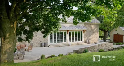 Pennsylvania Vineyard — Stone & Concrete Installation project by Travertine Mart