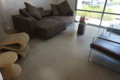 Refined Concrete Living Space — Stone & Concrete Installation project by Modern Concrete Surfaces