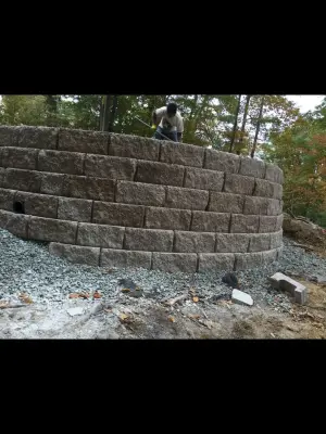 Decks and Fire Pits for Pools — Stone & Concrete Installation project by The Paver Guyz