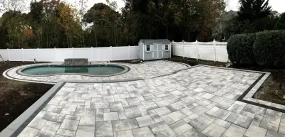 Patios for Pools — Stone & Concrete Installation project by Stasi Brothers Asphalt & Masonry