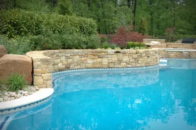 Aquatic Landscape — Stone & Concrete Installation project by Champlain Stone Ltd.