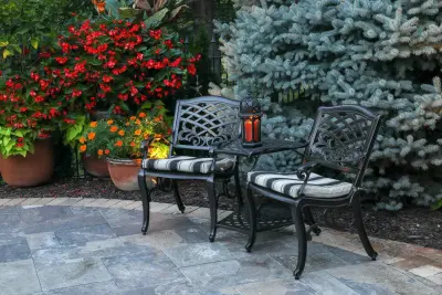 Lawnside Luxury — Stone & Concrete Installation project by Watkins Concrete Block Company, Inc.