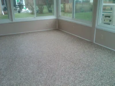VERANDAS AND DECKS — Stone & Concrete Installation project by Pebblestone Floors Concrete Resurfacing