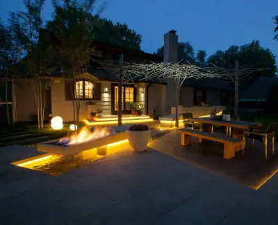 Prairie Village Retreat — Stone & Concrete Installation project by Nature's Touch