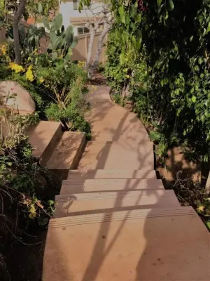 San Diego Rancho Driveway and Pathway Project — Stone & Concrete Installation project by United Concrete