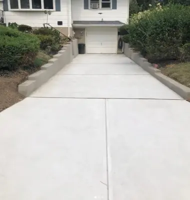 Trenton NJ Residential Driveway — Stone & Concrete Installation project by Rusling Paving & Concrete