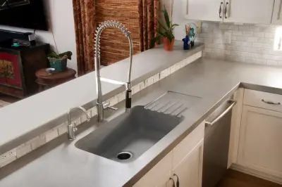 Home Kitchen Surfaces — Stone & Concrete Installation project by Thiel Studios