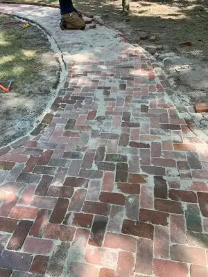 Housing Development — Stone & Concrete Installation project by Carolina Paver Patios, LLC