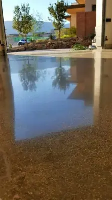 Home Resurfacing and Staining — Stone & Concrete Installation project by A.C.T. Llc