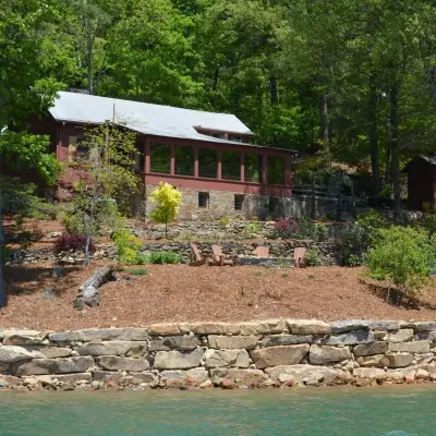 Boulders for Retaining Walls — Stone & Concrete Installation project by Rocky Top Stone Supply