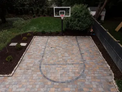 Richmond Initiative — Stone & Concrete Installation project by Glen Allen Grounds Management, LLC