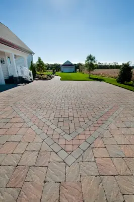 Delaware Ridgestone Driveway — Stone & Concrete Installation project by CST Pavers