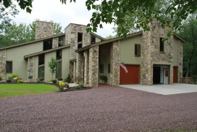 Streamside Residence — Stone & Concrete Installation project by Stone & Outdoor Living Center