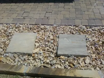 Stream Stones and Pebbles — Stone & Concrete Installation project by Tennessee Stone