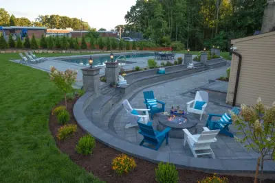 Rockaway Project in New Jersey — Stone & Concrete Installation project by Cambridge Pavingstones With ArmorTec