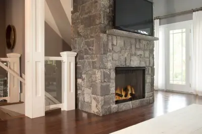 Elegantly Rustic Home — Stone & Concrete Installation project by Champlain Stone Ltd.