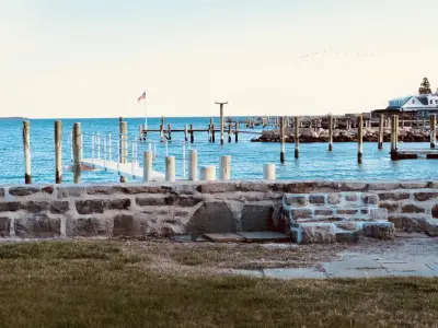 Seawall Restoration — Stone & Concrete Installation project by Hefel Masonry LLC