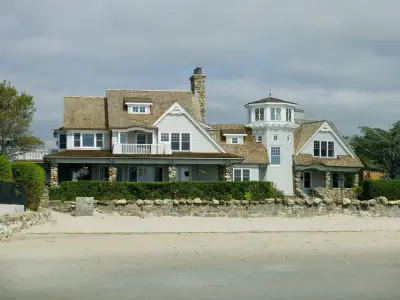 Coastal Shingle Style Retreat by Alisberg Parker