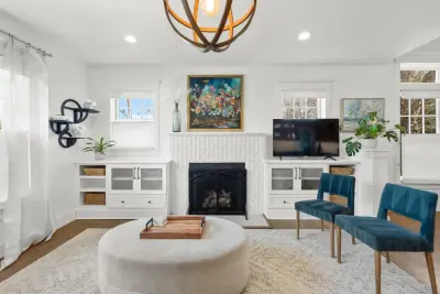 Historic Enfield Cottage by Barley|Pfeiffer Architecture