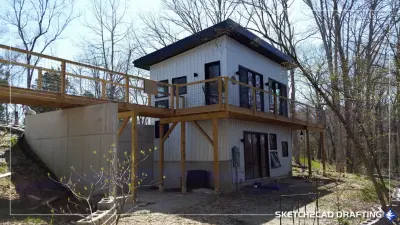 Meyers Road Tiny House — Architectural & Building Design Services project by Sketch2Cad