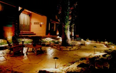 Lighting — Landscape Construction project by Timberline Landscapes, LLC