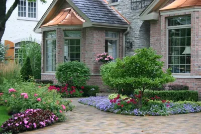 Park Ridge Residence 1 — Landscape Construction project by Tommy Pollina Landscape Company Inc.