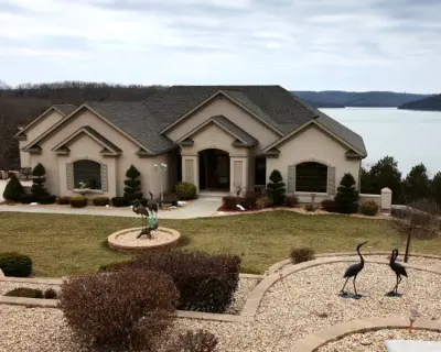 Classic Exterior Design with Lake Perspective — Architectural & Building Design Services project by Heritage Architecture