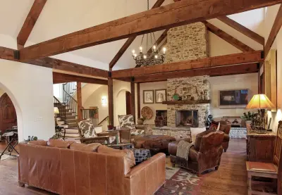 Sherwood Forest - Friar Tuck Road - Southwestern Ranch — Architectural & Building Design Services project by David C. Fowler Architecture Texas LLC