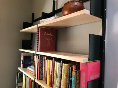 Patton Personalized Bookshelves — Architectural & Building Design Services project by Bowerbird Design LLC