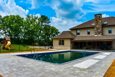 Pool Landscapes — Landscape Construction project by Trevor's Landscaping
