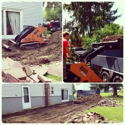 Patio — Landscape Construction project by Trevor's Landscaping