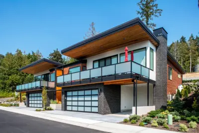 Charming Beach Townhouses, Bainbridge Island WA by Dan Nelson, Designs Northwest Architects