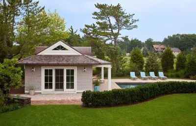 Stony Creek Pool House, Connecticut — Architectural & Building Design Services project by Joseph Sepot Architects