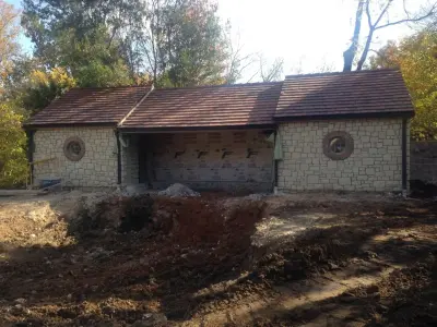 Renovation of Estate Pool and Pool House — Architectural & Building Design Services project by Mark E. Nelson, Architect
