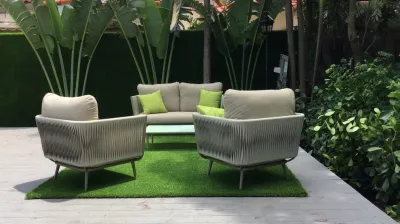 Back wall — Landscape Construction project by Tropical Turf