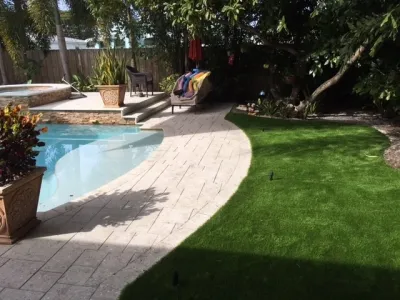 Miami Springs Residence — Landscape Construction project by Tropical Turf