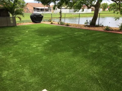 Miami Gardens Residence — Landscape Construction project by Tropical Turf