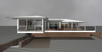 Ranch Style Revamp by Robert M. Cain, Architect