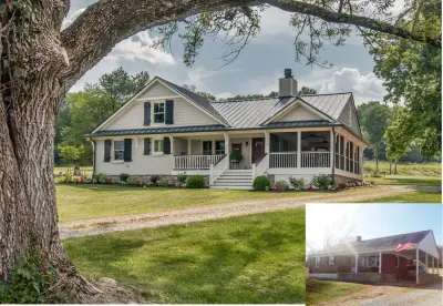 Leiper's Fork Ranch evolves into a farmhouse by Noble Architects, LLC