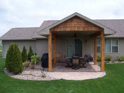 Decks, Pergolas, & Awnings — Landscape Construction project by Vande Hey Company, Inc in Appleton