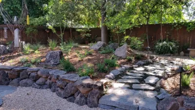 LONG Residence — Landscape Construction project by Verde Creations, Inc. in Sacramento