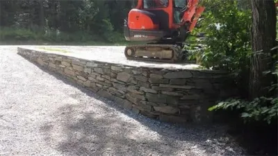 Vermont Stonework - Retaining Wall Construction in Wilmington, VT