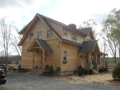 Countryside Cabin Residence by D.R. Long, Architect + Associates