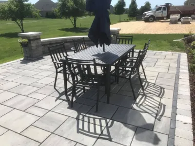Patio + Bar and Grill Project — Landscape Construction project by Vidal Landscaping & Snow Plowing
